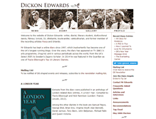 Tablet Screenshot of dickonedwards.co.uk